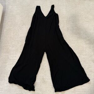 Goa Beachwear by Japna Black Wide-Leg Jumpsuit